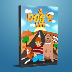 A Dog's life book cover illustration