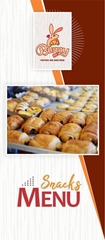 Bunny Pastries and Sweetness Brochure Design