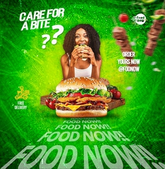 Food Flyer for Foodnow (Brand)